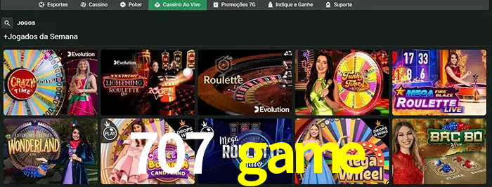 707 game bet